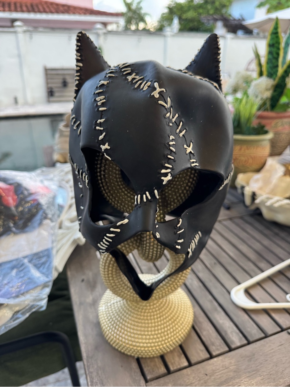 DC Comics Vintage Catwoman Latex Mask